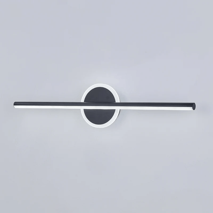 LED Wandleuchte Modern Schwarz - Gold 3 Lichtfarben