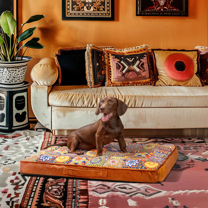 Orthopädisches Hundebett im Marokkanischen Stil