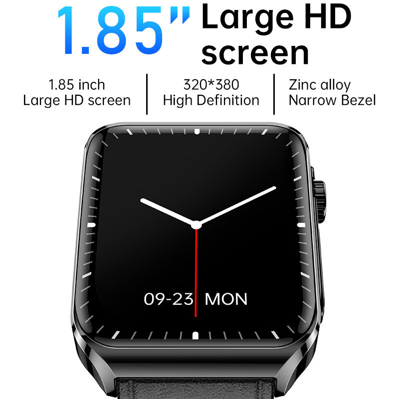 ECG-Test Blutlipide Harnsäure One Touch Wählen SOS-Anrufe Smartwatch