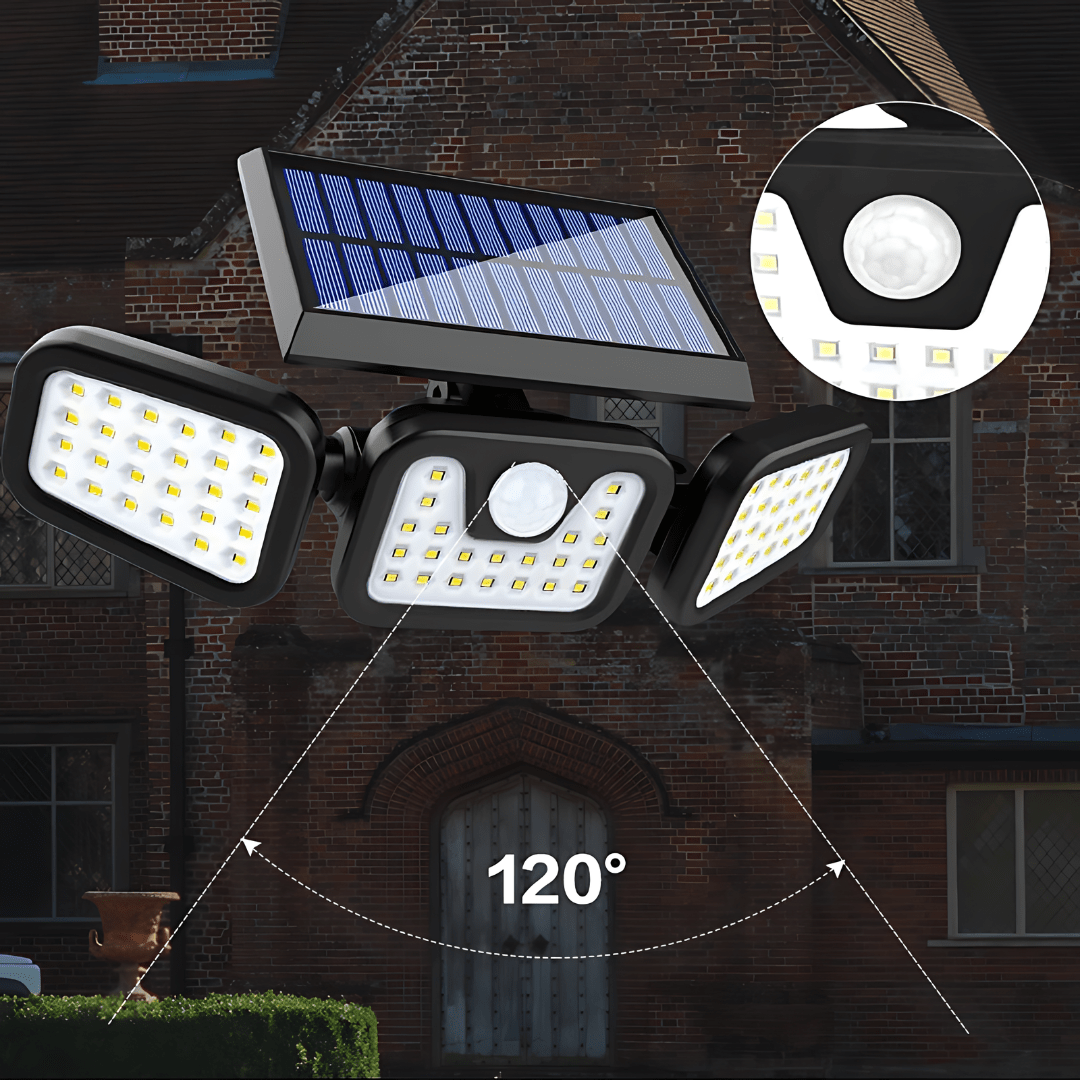 ZenLumin LED Solar Bewegungsmelder Licht