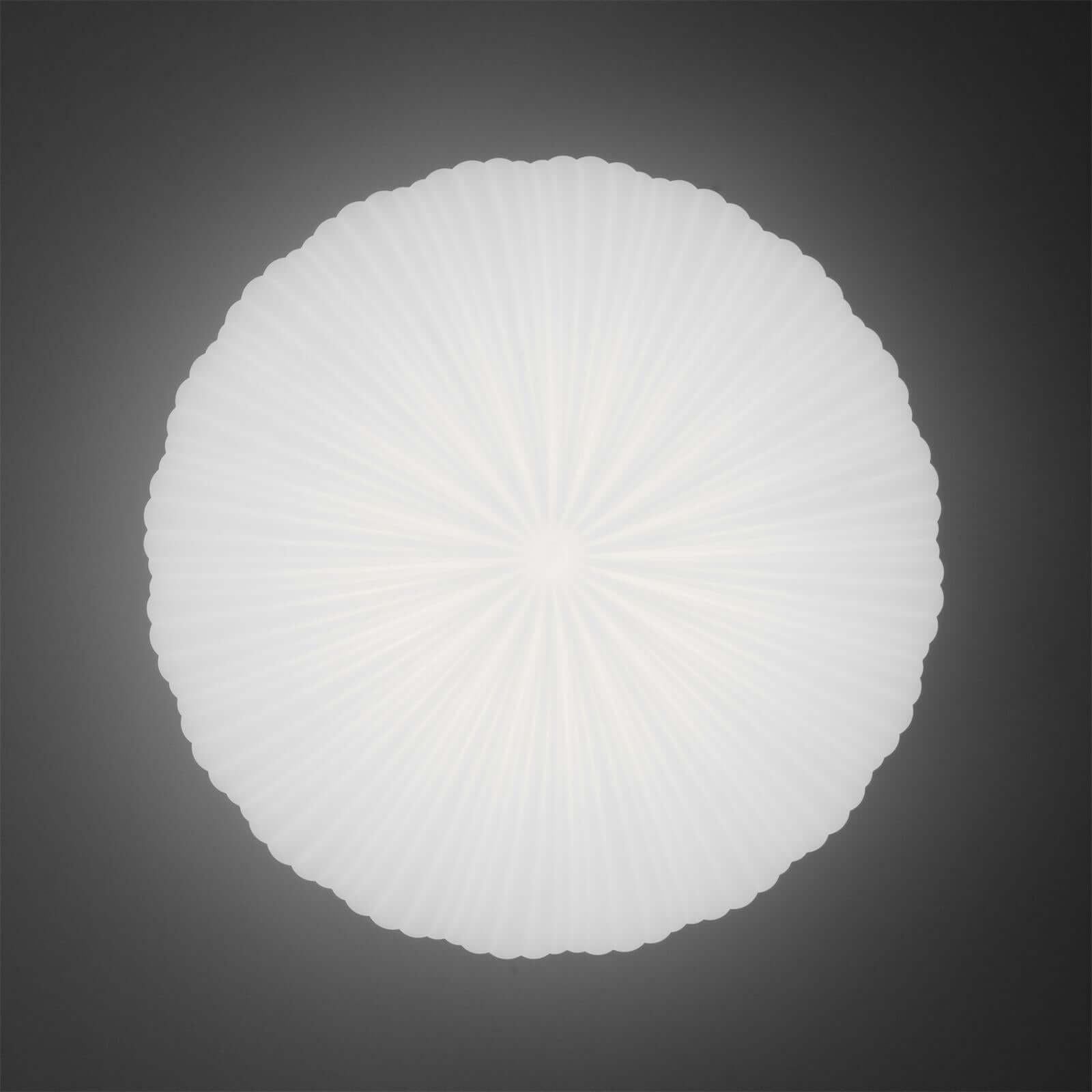 Moderne LED-Deckenleuchte, dimmbar, rund