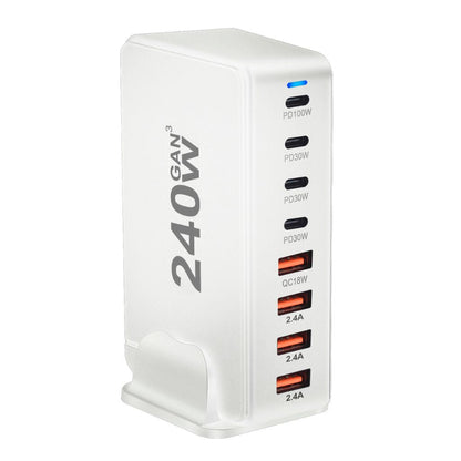 240W GaN 8-Port USB-C Ladegerät