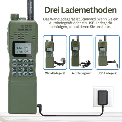 Kompaktes Dualband-Funkgerät mit LCD-Display