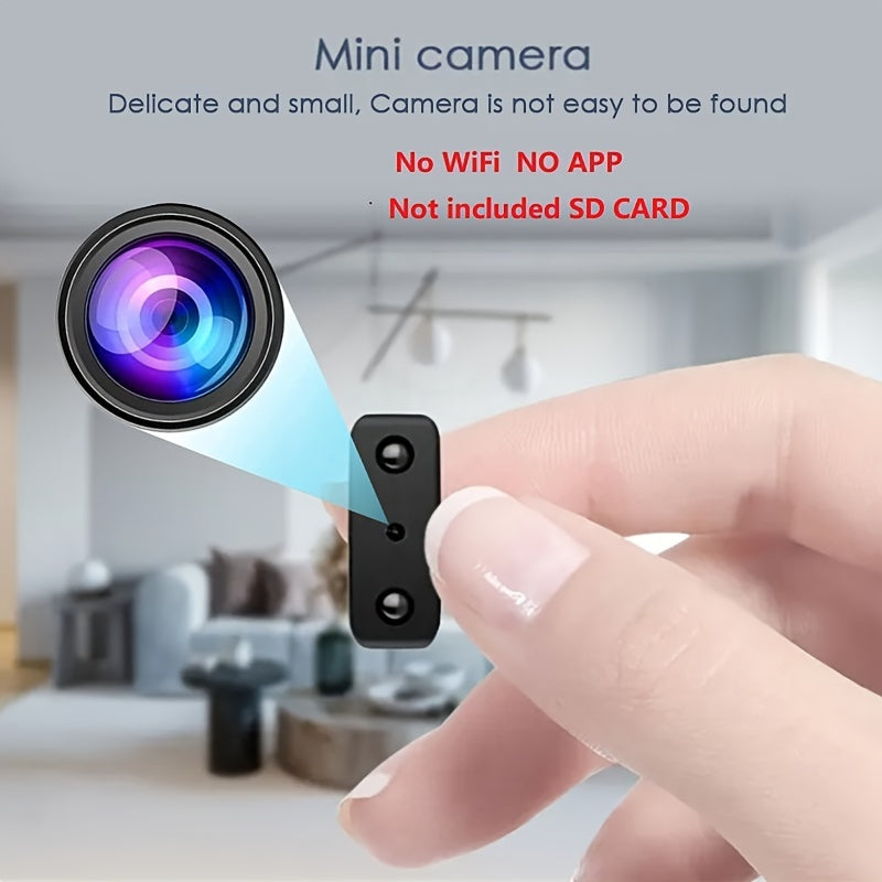 Mini-Kamera Full HD Ultra-Kompakt | Mikro-Kamera mit Loop-Aufnahme auf SD-Karte