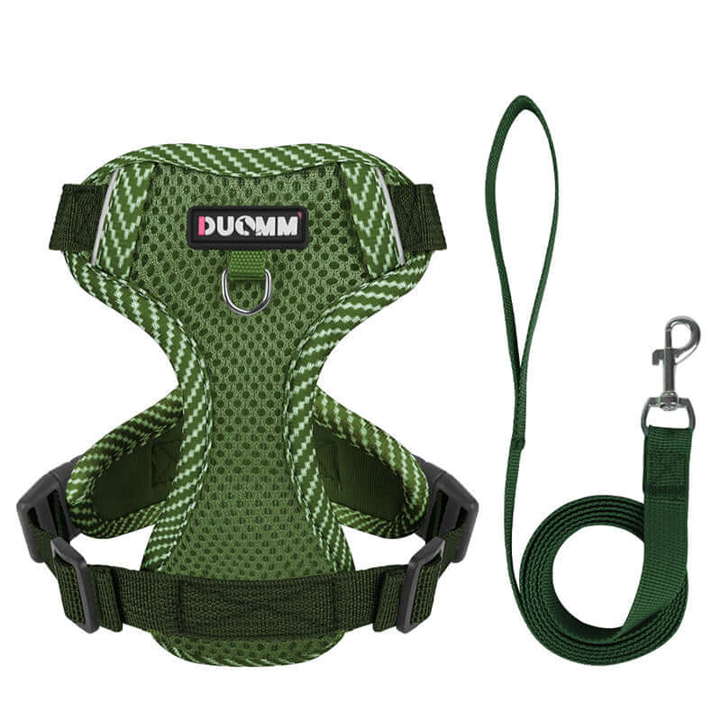 Reflektierendes Hundegeschirr &amp; Leine Set
