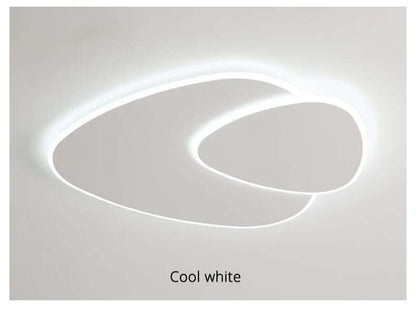 Moderne LED-Deckenleuchte - Elliptisch