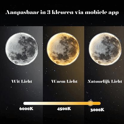 LED Mondlampe mit Farbwechsel &amp; Dimmbar
