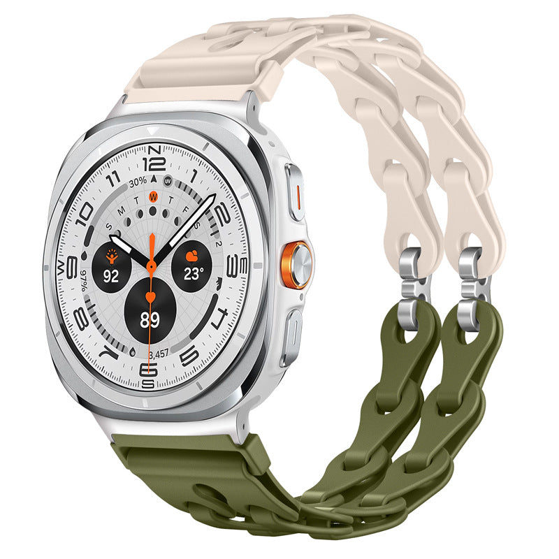 Sport Silikon Uhrband für Samsung Galaxy Watch Ultra 47mm