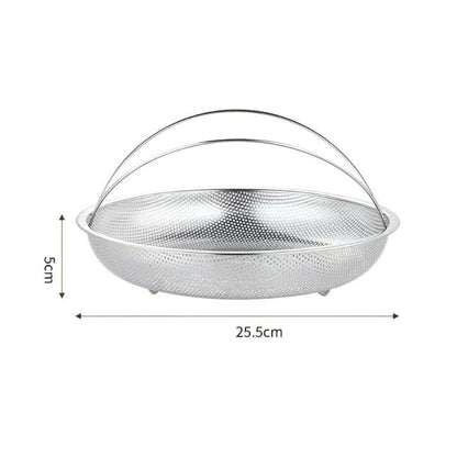 Faltbarer Edelstahl-Dampfgarer