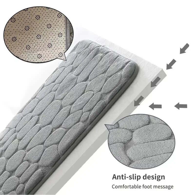 Rutschfeste Memory Foam Badmatte &amp; Wohnzimmermatte