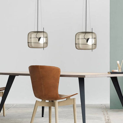 Moderne Glas Pendelleuchte Ø 30cm