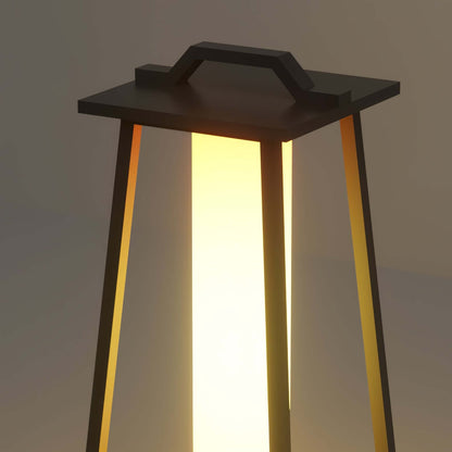 Tragbare LED Außenleuchte für Garten &amp; Balkon