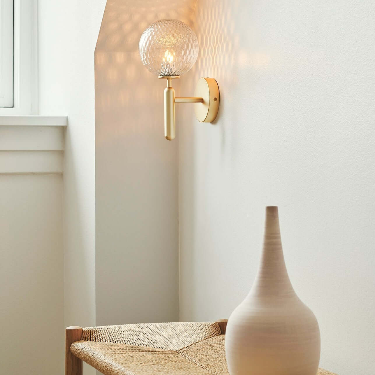 Minimalistische Designer-Wandleuchte