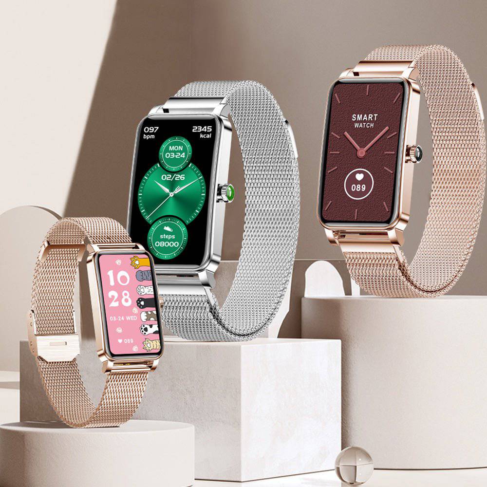 Elegante Damen Smartwatch - Gesundheit, Fitness und Stil im Alltag