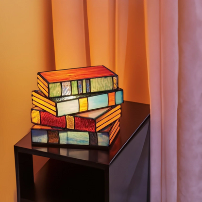 Bücher Lampe
