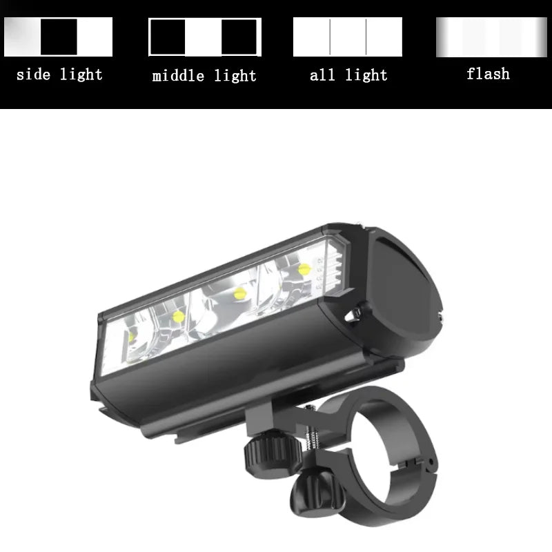 Ultra-Helle LED Fahrradlicht | Einstellbare Helligkeit | Wasserdicht &amp; Multi-Modus Fahrradlicht