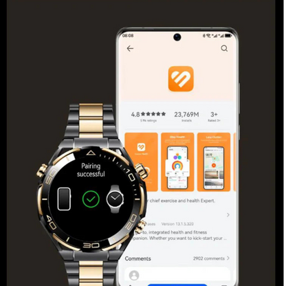 Intelligente Sportuhr mit Bluetooth-Anruffunktion und Gesundheitsmonitor