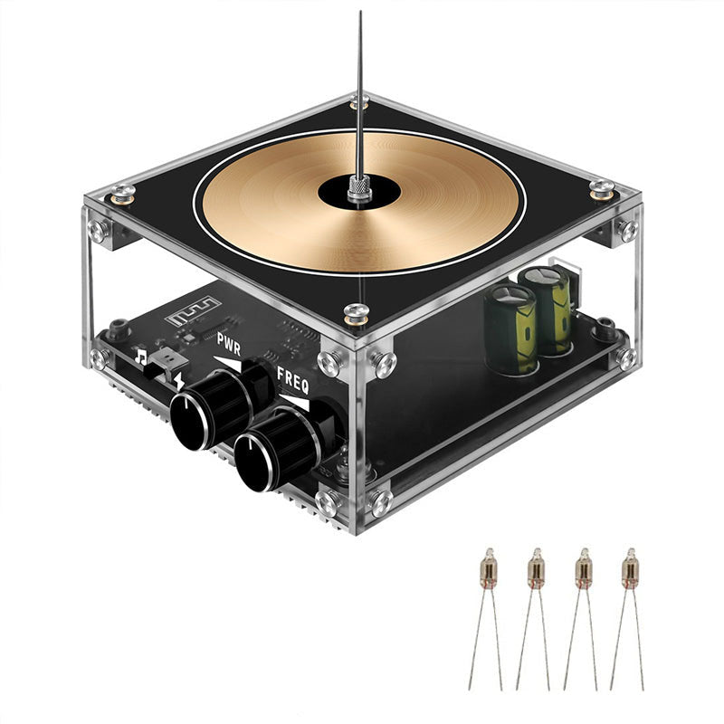 Multifunktionaler Tesla Musiklautsprecher | Plasma Blitzlautsprecher | Drahtloser Bluetooth-Sound