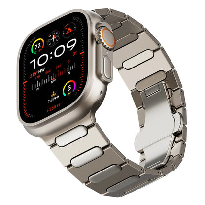 Titanarmband + Schmetterlingsverschluss für Apple Watch Ultra 1/2