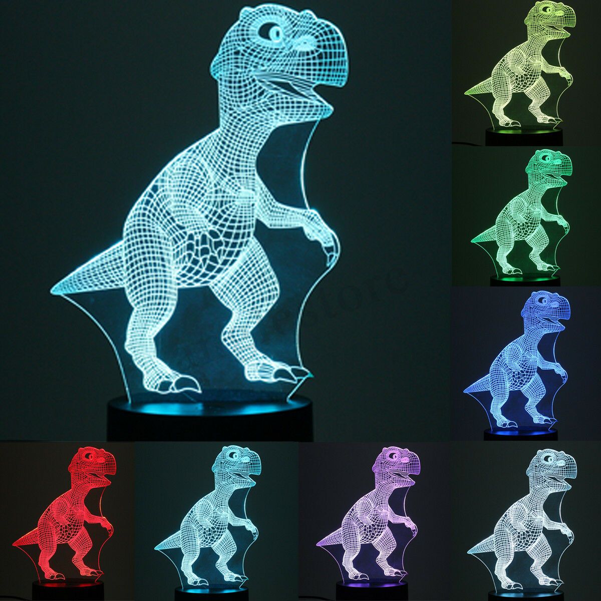 Dinosaur Nachtlicht - 3D Dinosaur Licht - T Rex Nachtlicht