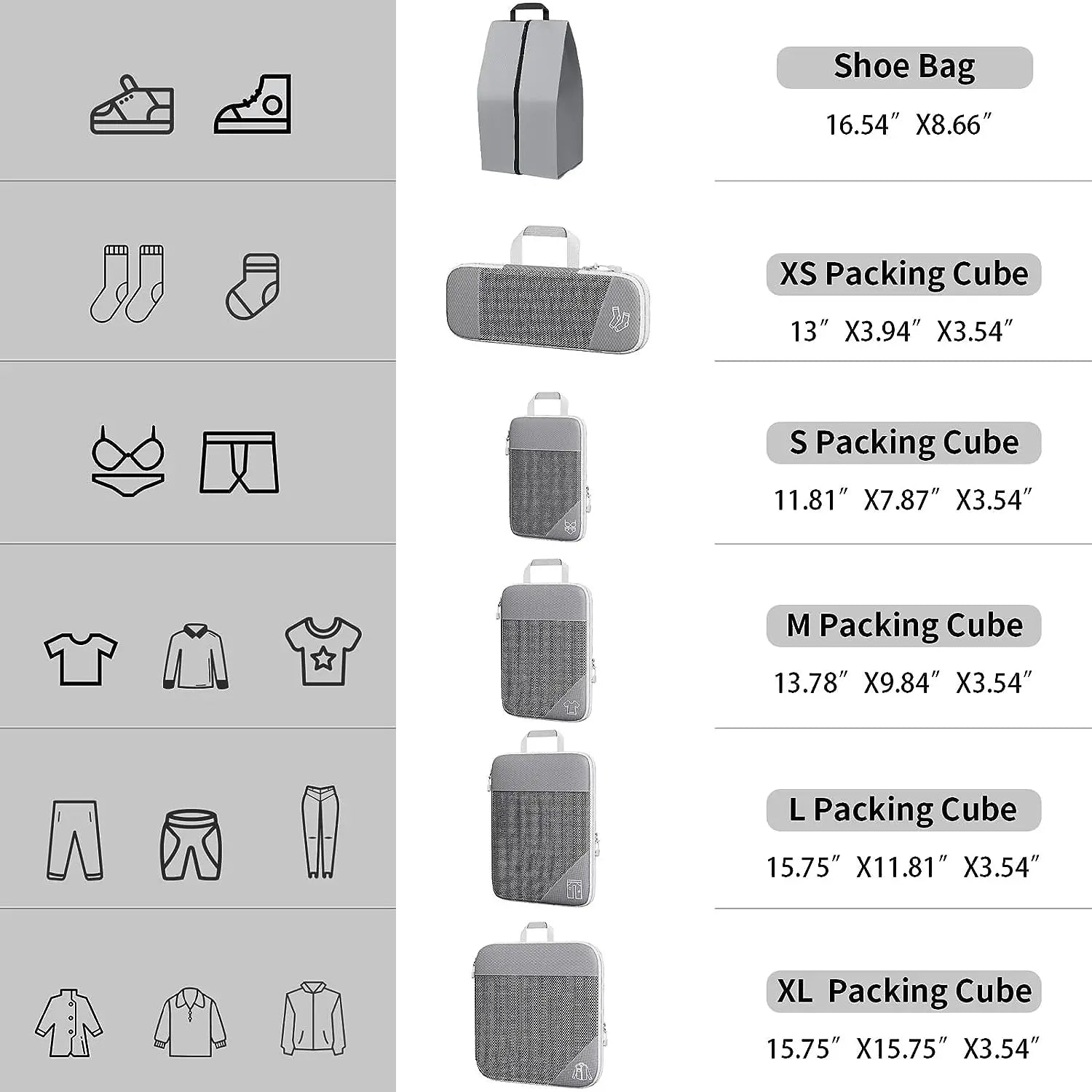 Kompressions-Packwürfel