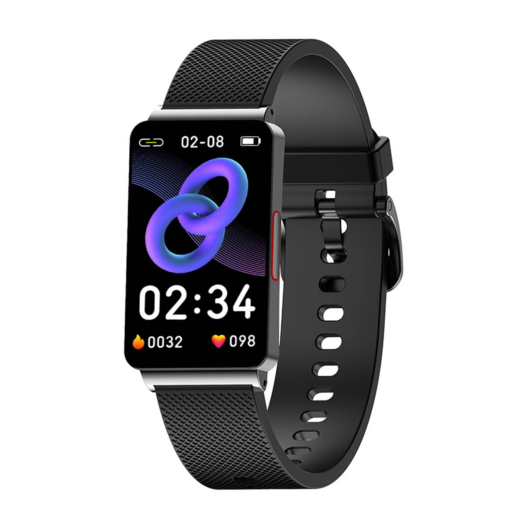 Zelara Ein-Klick-Blutzucker-Blutdruck-Schlaf-Herzfrequenzmessung Sport-Smart-Armband