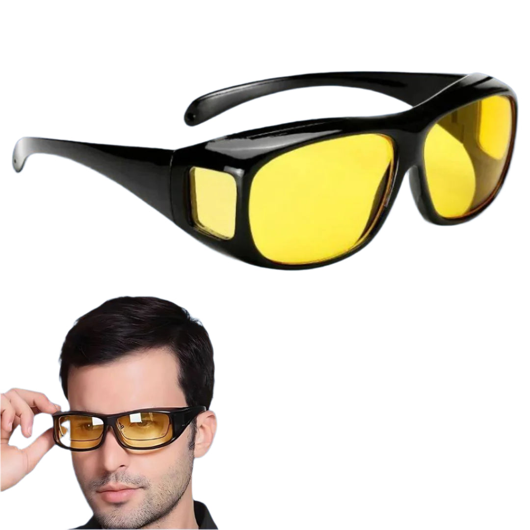 Nachtfahrklarheitsbrille - Anti-Blend UV-Schutzbrille zur Reduzierung der Augenbelastung &amp; Verbesserung der Sicht beim nächtlichen Fahren