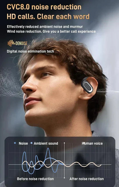 Sportliche hängende Ohrhörer mit Bluetooth