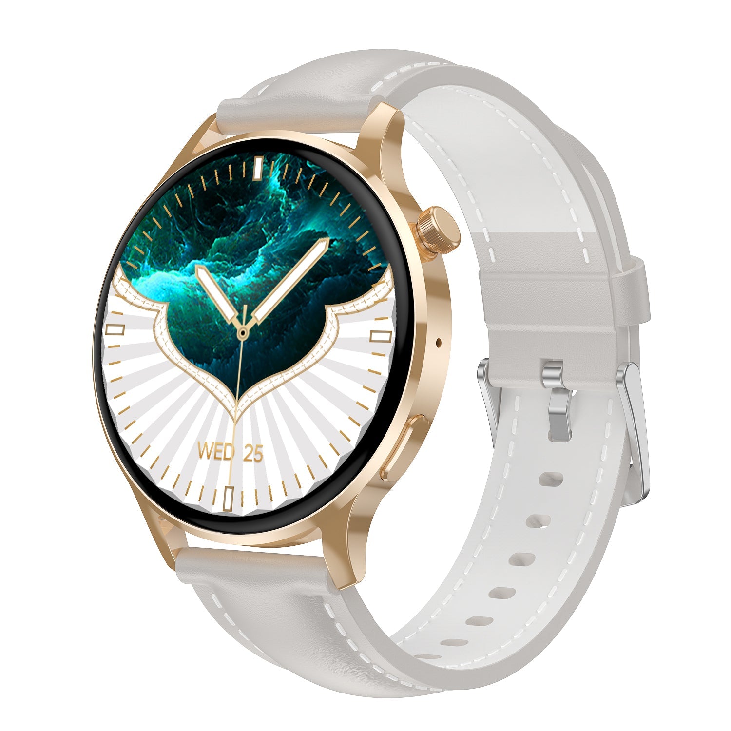 Zelara Watch 3 Pro Smartwatch Hochauflösendes Display für Blutzucker/Blutdruck/Herzfrequenzüberwachung/NFC