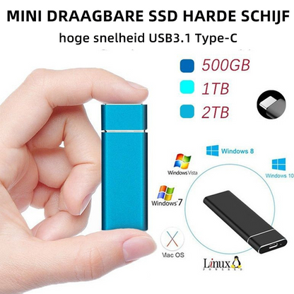 Ultra-hochgeschwindigkeits Externe Mobile Festplatte
