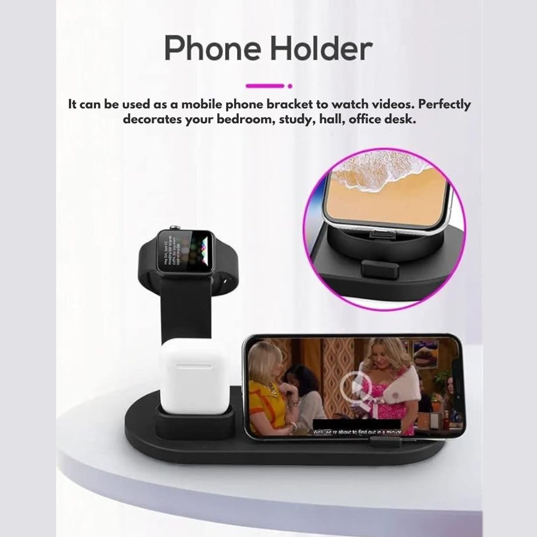 3 in 1 Wireless Ladegerät Stand