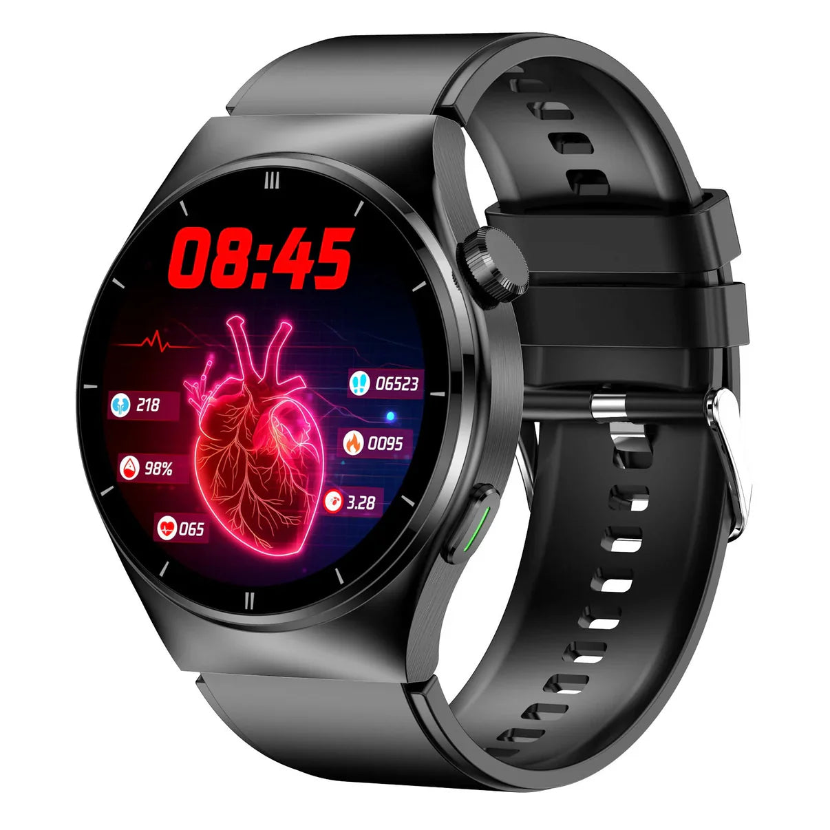 Zelara F320 Laser-Therapie Smartwatch Blutzucker Blutsauerstoff Harnsäure Lipidüberwachung