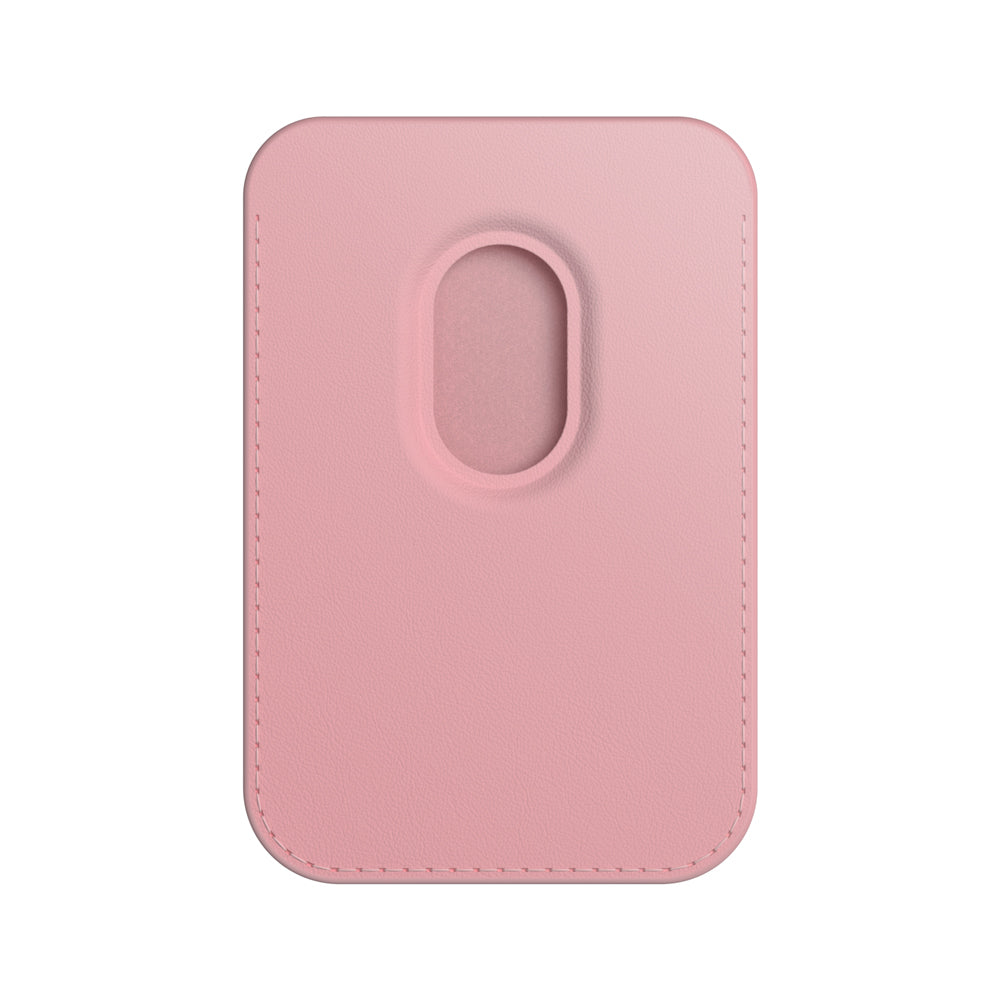 Candy-Farbe | Leder-Brieftasche mit MagSafe