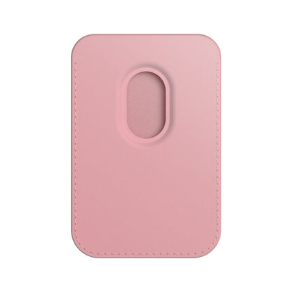 Candy-Farbe | Leder-Brieftasche mit MagSafe
