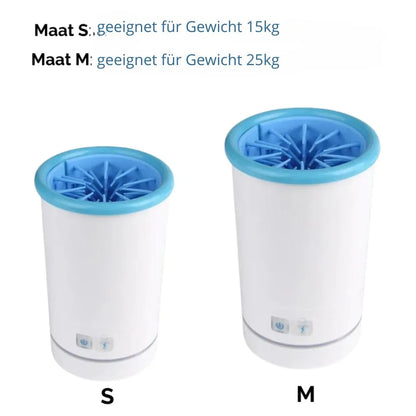 Elektrischer Pfotenreiniger für Hunde &amp; Katzen | Saubere Pfoten leicht gemacht