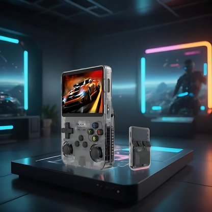 Retro Revolution: Tragbare Spielekonsole mit HD-Bildschirm &amp; USB-Ladung