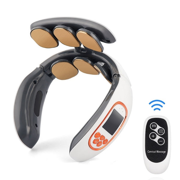 Nacken- und Schultermassager mit Wärme zur Schmerzlinderung - Wärme- und Puls-Therapie