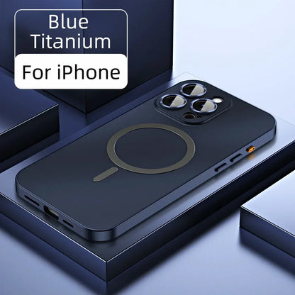 Magnetische Metall Snap-On-Hülle für iPhone