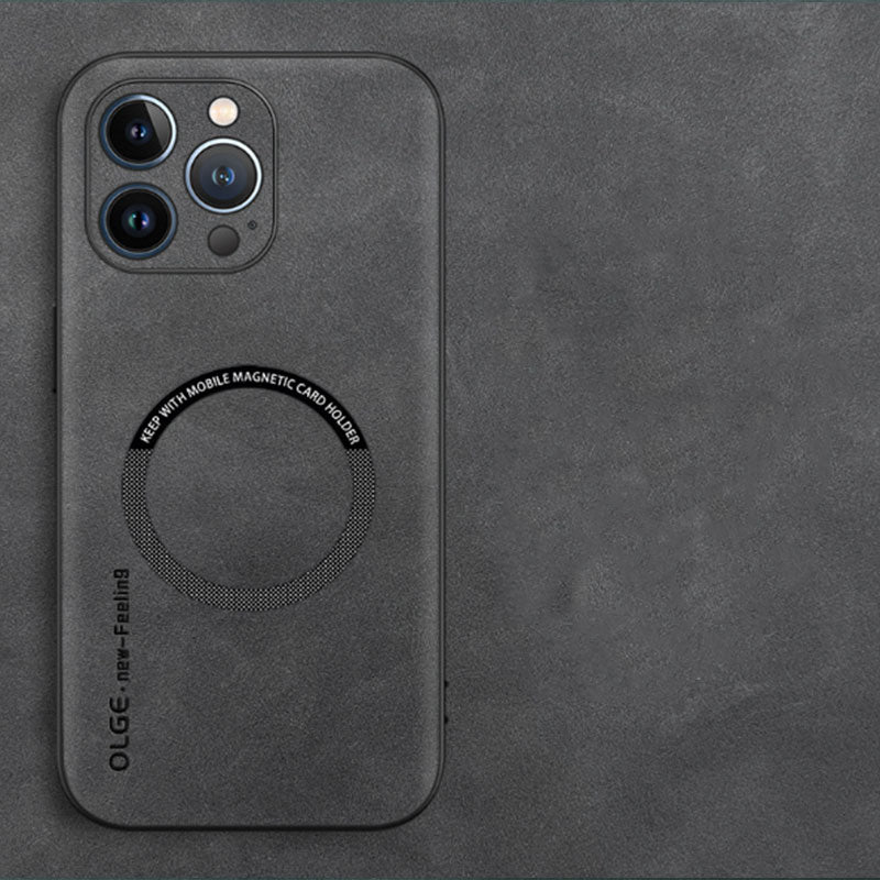 Echtes Lederetui – Schlankes Design &amp; MagSafe-kompatibel