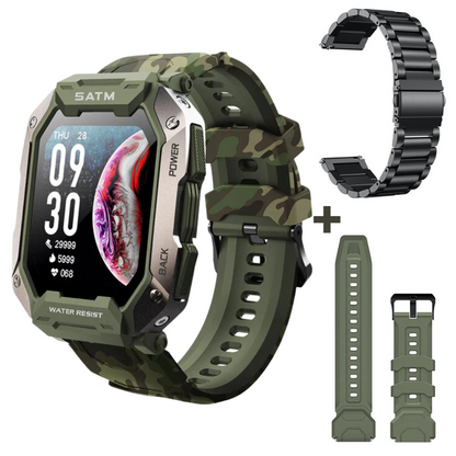 Zelara Wasserdichte Smartwatch &quot;ATM-Titan&quot;