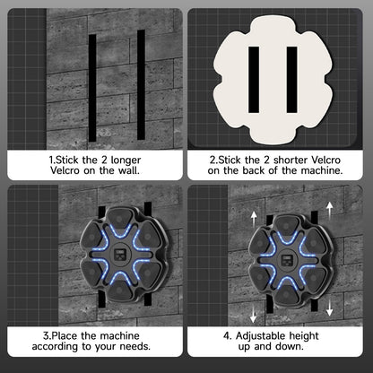 Tragbare Musik-Boxmaschine mit Bluetooth – Stressabbau &amp; Vielfältige Trainingsmodi für Fitness