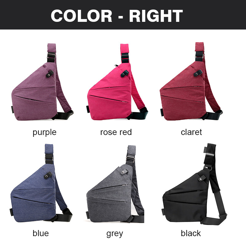 Verstellbare Tasche mit innovativem Stauraum und Design