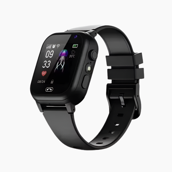 GPS-Smartwatch für Kinder mit Videoanrufen, Kamera, Aktivitätsverfolgung und IP67 wasserdicht – Echtzeit-GPS und SOS-Funktion