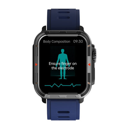 Zelara-Robuste Sport-Smartwatch Zelara VEE PRO zur Überwachung der Körperzusammensetzung/EKG/Blutzucker/Blutdruck/Herzfrequenz