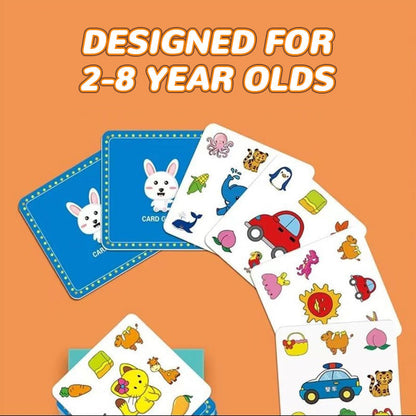 Verrücktes Paar von Kollision Kinderspiel Bildungsbrettspielkarten