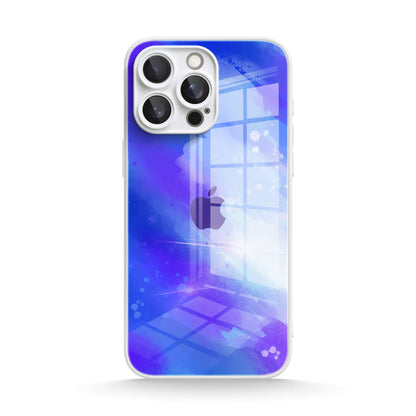 Extrem gefrorenes Blau | iPhone-Serie impact-resistenter Schutzhülle