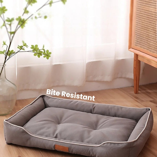 Orthopädisches Memory-Schaum-Hund Sofa-Bett - Ideal für Arthritis, große Hunde &amp; abnehmbare Bezüge