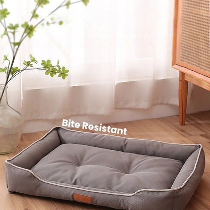 Orthopädisches Memory-Schaum-Hund Sofa-Bett - Ideal für Arthritis, große Hunde &amp; abnehmbare Bezüge