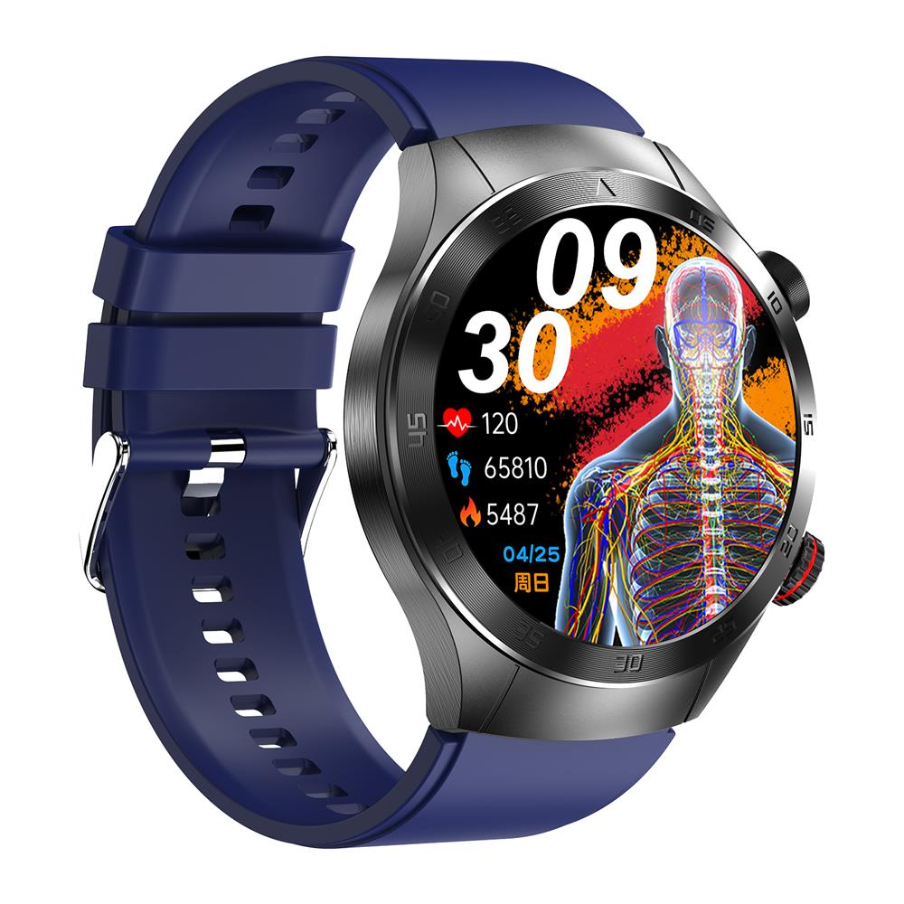 Zelara Lasertherapie Smartwatch ECG Blutzucker Blutsauerstoff Harnsäure Lipidüberwachung