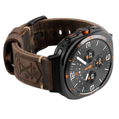 Vintage Lederarmband für Samsung Watch Ultra